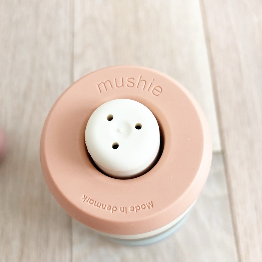 Neutral Pastel Stacking Rings Toy - Soft Tones - Picture 3 of 4